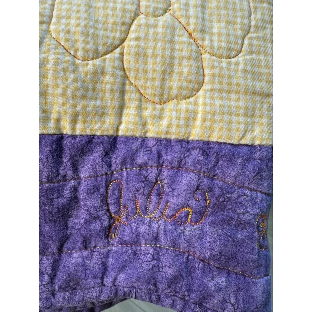Handmade Butterfly Patchwork Quilt / Wall Hanging